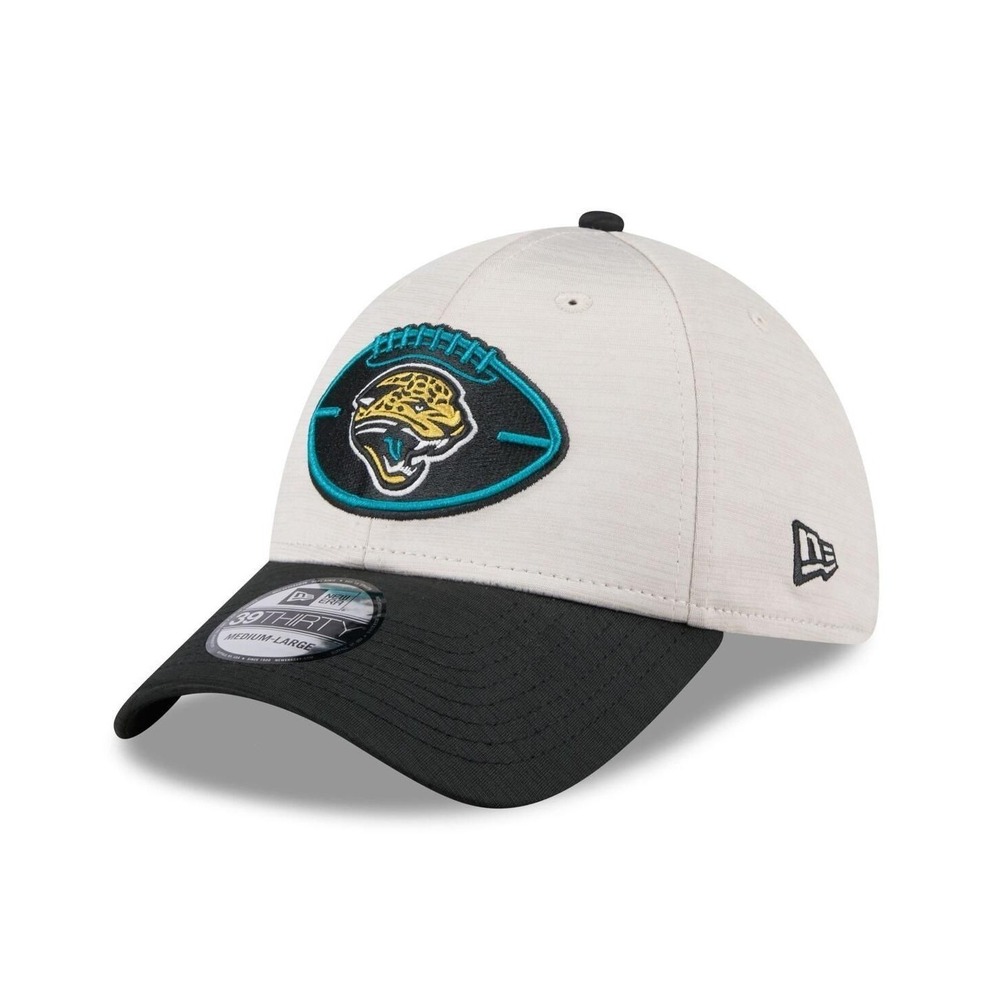Men's New Era Jacksonville Jaguars 2024 Sideline Historic 39THIRTY Flex Hat M/L